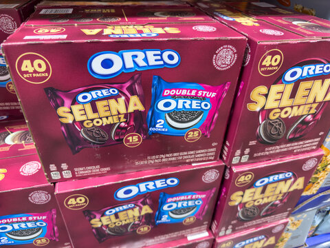 Oreo Selena Gomez Edition Cookie Variety Pack Display

