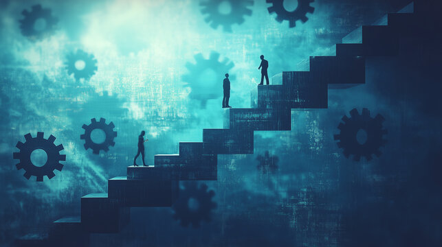 Promotion marks growth from basic to advanced levels by mastering fundamentals, tackling complex tasks, and breaking limits to reach new heights.