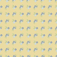 seamless pattern with flowers