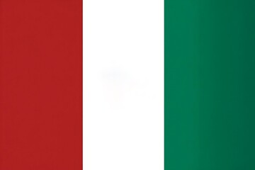 Obraz premium Italian flag waving in the wind, symbol of italy