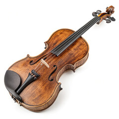 Fototapeta premium violin on white background