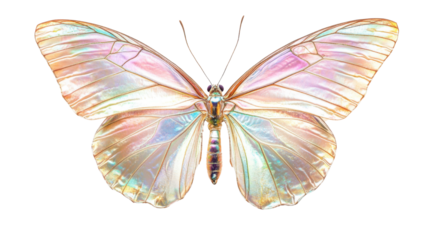 butterfly on white background