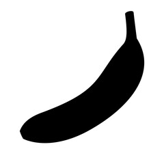 Ultimate High-Quality Banana Silhouette Icon for Creative Design Projects and Digital Artworks