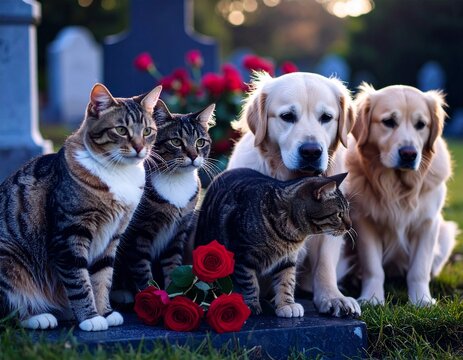 animals missing loved one in death