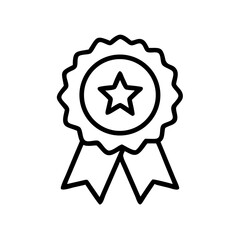 Fototapeta premium Icon of a bowling ball and pins representing the sport