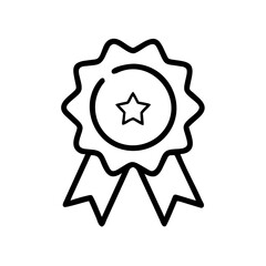 Fototapeta premium Icon of a bowling ball and pins representing the sport