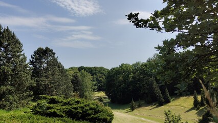 beautiful view of the city park