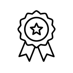 Fototapeta premium Icon of a bowling ball and pins representing the sport