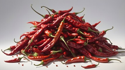Vibrant Chili Peppers A Close-Up Look at Culinary Culture and Spice