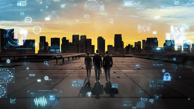 Composite concept of modern society and digital technology. Digital transformation. System engineering.