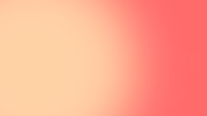 Soft peach to coral red gradient blur background. Warm and minimal abstract backdrop, ideal for beauty, lifestyle, wellness, or feminine brand designs.
