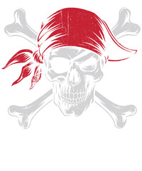 Pirate Skull And Crossbones Skeleton