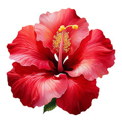 Hibiscus Bloom The Vibrant Red
