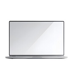 Blank Laptop Screen: Perfect for Mockups & Presentations