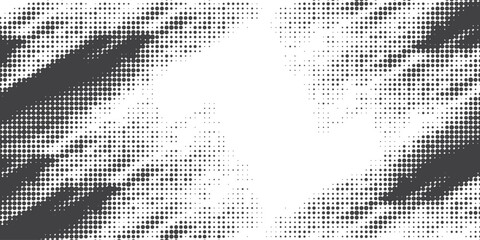 Background with monochrome dot texture. Polka dot pattern template. Background with black dots - stock vector dots basic background dots