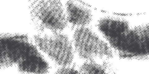 Background with monochrome dot texture. Polka dot pattern template