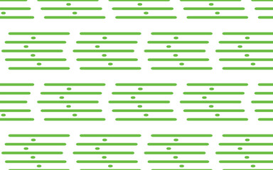 Light Green Minimal Seamless Vector Pattern with Stripes and Dashes for Modern UI Backgrounds