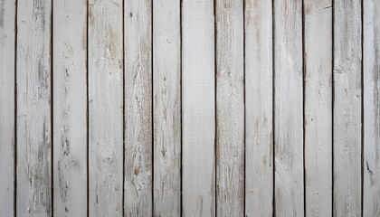 Obraz premium white weathered wooden planks or wall