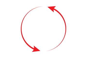 circle arrow icon graphic design