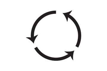 circle arrow icon graphic design
