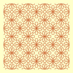 Fototapeta premium vector seamless pattern with flowers
