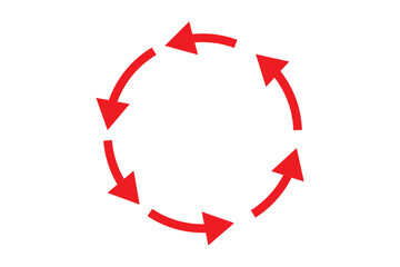 CIRCLE Arrow black icon .circle arrows. circular arrow icon