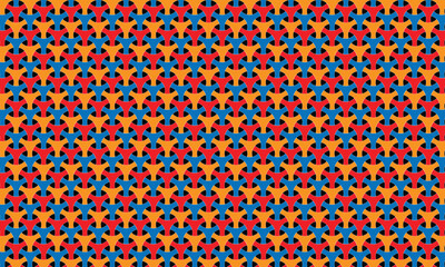 3D style pattern background vector