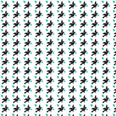 Nature inspire seamless pattern design