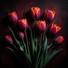 bouquet of tulips