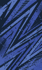 Abstract blue stripes modern background for sublimation sports jersey