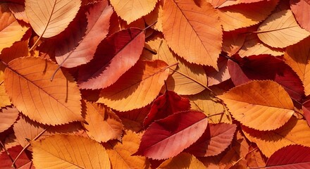 Vibrant Autumn Leaves A Colorful Collection of Fall Foliage