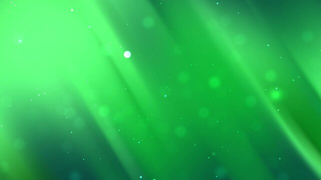 Green abstract background with light particles suitable for digital artwork, presentations, flyers, web designs, and environmentalthemed projects.