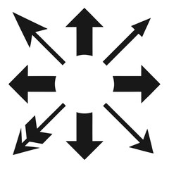 set of arrows