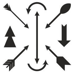 set of arrows