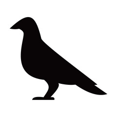 Animal vector silhouette , clip art, and symbol. Shilhouette of  animal concept and simple design.