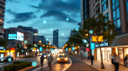 A concept of cellular connectivity of modern life unique in town