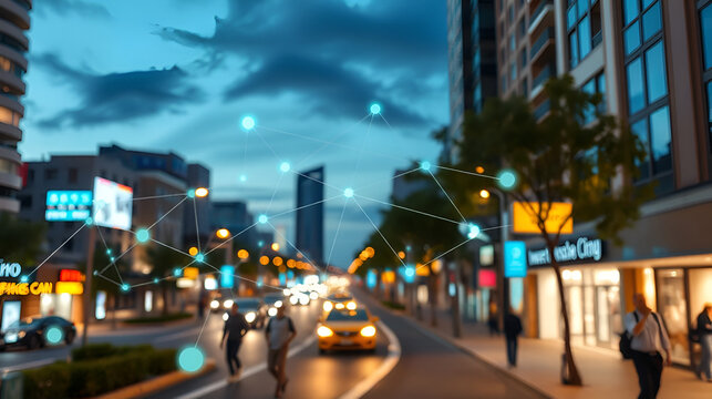 A concept of cellular connectivity of modern life unique in town