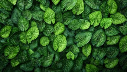 leaf wall green plant texture