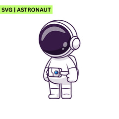A stunning astronaut illustration featuring an astronaut gazing at Earth from space, symbolizing wonder and exploration in a vibrant, detailed style.
