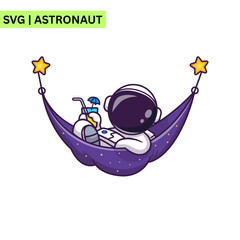 A dynamic astronaut illustration featuring an astronaut floating in zero gravity, surrounded by swirling galaxies and stars, symbolizing adventure and exploration.