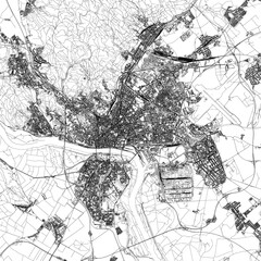 Fototapeta premium 3D illustration of city and urban in Bratislava Slovakia