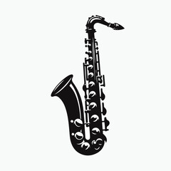 saxophone vector illustration