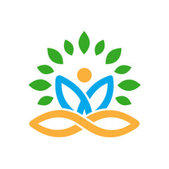 Obraz premium eco friendly logo