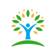 abstract tree vector