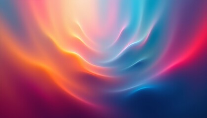 abstract blurred multicolored pattern motion background with subject at the bottom, leaving ample copy space at the top.