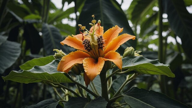 orange tiger lily