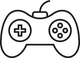 Game Controle Vector Icon Stock Illustration