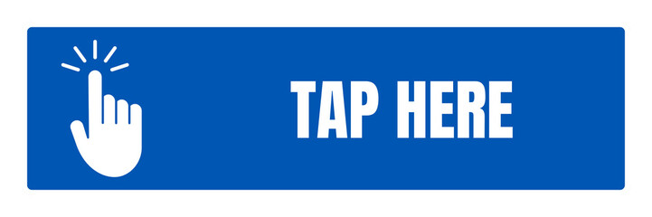 Obraz premium Tap Here Your Guide to Seamless Digital Interaction