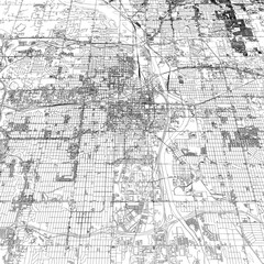 Fototapeta premium 3D illustration of city and urban in Oklahoma USA