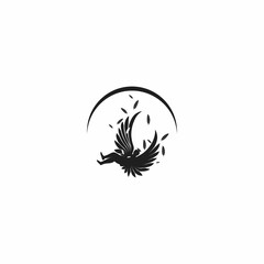 someone fell on his wings logo